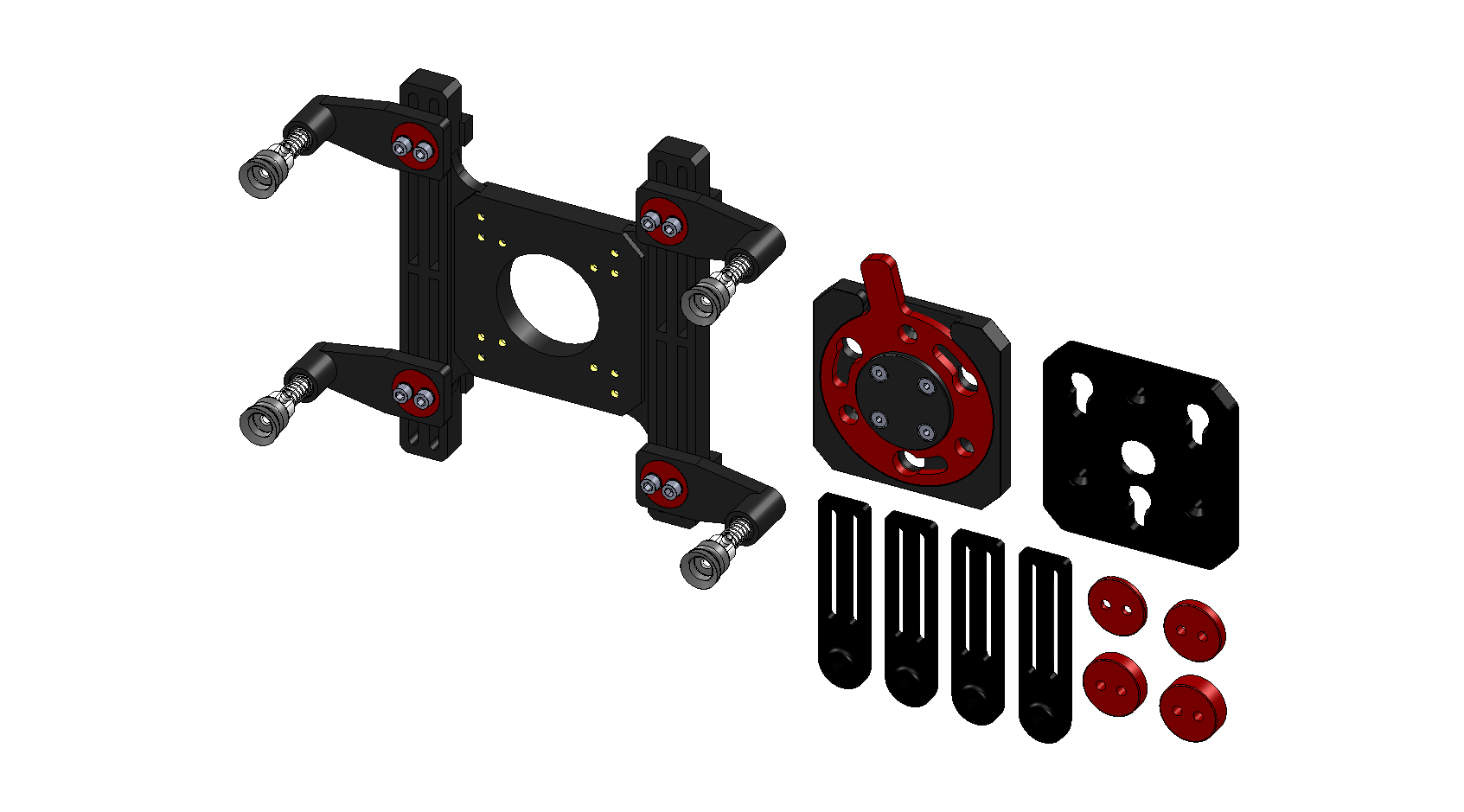 Vacuum gripper sample kit H-profile 200 x 155 mm