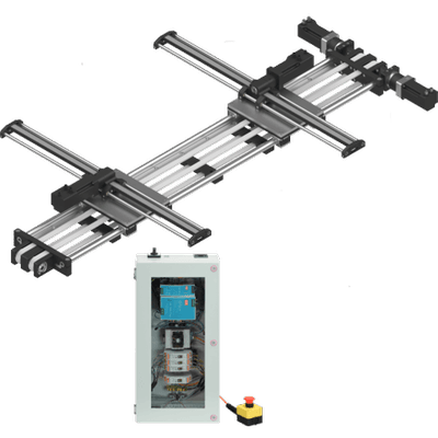 XY Actuator (Single Rail) | Workspace 1000 x 750 mm