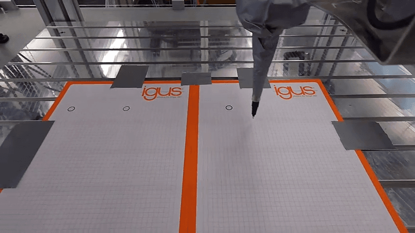 igus room gantry precision test